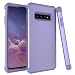 Produktbild S10plus Slim Case kompatibel mit Samsung Galaxy S10 Plus Telefon Schutz Thin Commuter Cover 10splus S10+ 6.4 Zoll, violett