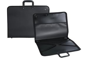 DZOZO A3 Artist Portfolio Case Carrying Bag A3 Artist Portfolio Carrying Case Art Presentation Storage Folder Project Folder Bag for Artwork Sketch Painting & Drawing Boards