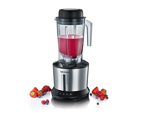 Severin SM 3740 Hochleistungsmixer, 1,7 L, 1.400 Watt, 33.500 Umdrehungen und 6 Automatik-Programme - 3