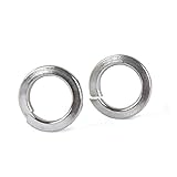 Nuevo y de alta calidad. 100pcs m2 acero inoxidable 304 Spring washer Split arandelas