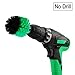 Produktbild laotang 3inch bohrmaschine Bürstenaufsatz - Power Scrubbing Auto Bürste für für Auto, Teppich, Badezimmer, Holzboden, Waschküche exc(3 Zoll Grün)