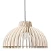 Produktbild cassela Tuma Holz Pendelleuchte d 50 cm White - Energieklasse A++