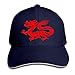 Produktbild Monicago Hüte Unisex Chinese Dragon Adult Adjustable Sandwich Peaked Trucker Cap