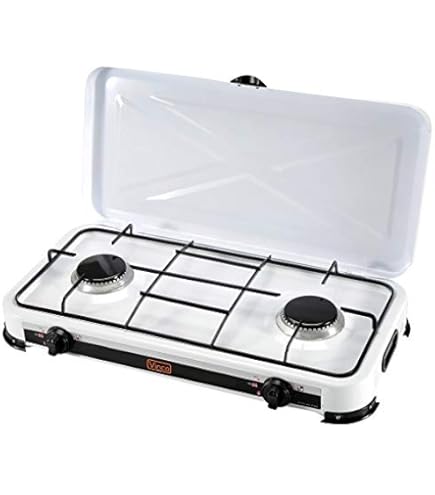 Fornello A Gas RIBIMEX PRF350 - 2 Fuochi Inox, Per Campeggio E Esterno - Foto 11