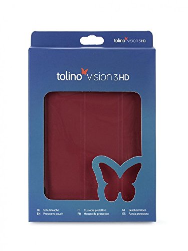 Preisvergleich Produktbild tolino vision 3 HD Falthulle Rot