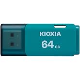 KIOXIA TransMemory U202 64GB USB Bellek &ndash; USB 2.0, A&ccedil;ık Mavi