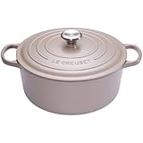 Le Creuset olla redonda 21177281302430 fundido, forja, Sisal Mate, 28 x 28 x 15.4 cm