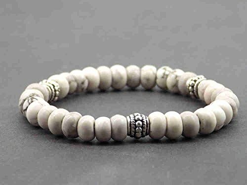 Miss Chichi bracelet for women in natural turquoise beads and Tibetan beads