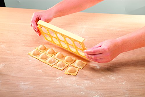 Tescoma Delicia – Form für Ravioli rund, 10-teilig, Kunststoff, gelb - 5