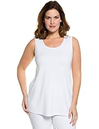 Ulla Popken Top RH, Camiseta sin Mangas para Mujer