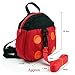 Baby Toddler Safety Harness Reins Backpack(Lady Bird Style)-M F Limited
