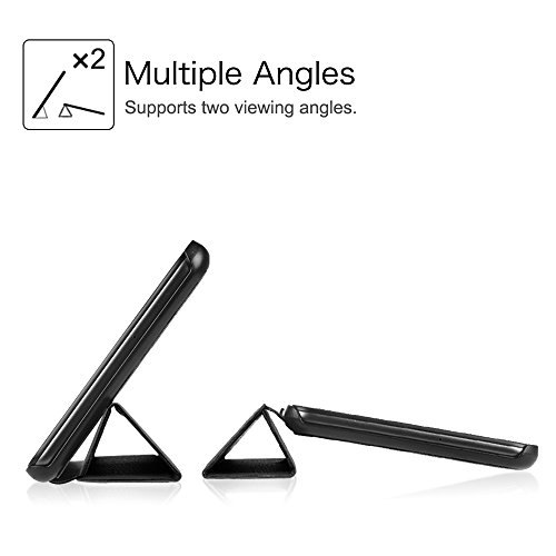Fintie Samsung Galaxy Tab A 7.0 Hülle – Ultra Schlank Superleicht Ständer Slim Shell Case Cover Schutzhülle Etui Tasche für Samsung GALAXY Tab A 7.0 Zoll SM-T280 / SM-T285 Tablet (2016 Version), Schwarz - 7