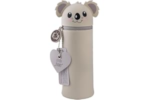 Lulubug Silikon Federmäppchen - Koala Kooky | Federtasche aus weichem Silikon für Stifte | Federmappe und Stiftehalter | Mäppchen Tiere, Schlampermäppchen