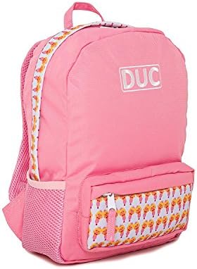 DUC Jr Mermaid Print School Backpack, Pink Rucksack Made With Polyster 18L, For Kids, Children, Toddlers, Girls