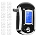 Produktbild OMORC Alkoholtester Atemalkoholmessgerät professioneller Alkohol Tester mit Halbleiter Sensorik digital LCD-Display Alkohol Tester mit 20 Mundstücke