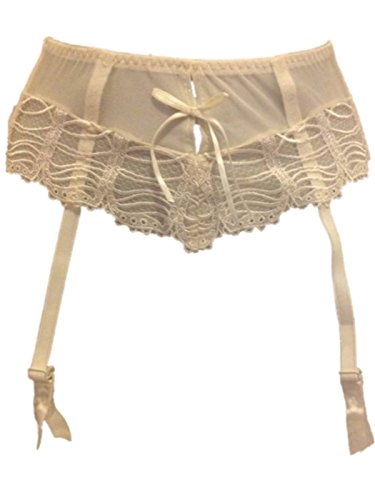 Preisvergleich Produktbild KEIA Georgie Elfenbein Strapsgürtel Gr. 34, Elfenbein