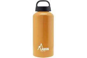 Laken Unisex - Adultos Classic Aluminio Naranja 0,6 litros BPA libre botella de aluminio, PBA