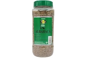 POLICHOLLO Albahaca Seca en Hojas 250 g | Especia Natural para Cocina, Salsas, Pizzas y Platos Mediterráneos | Hierba Aromática en Conserva