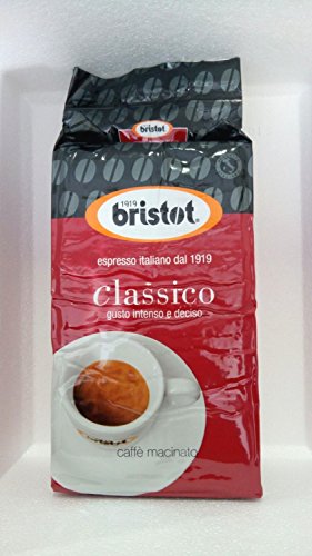 Preisvergleich Produktbild Kaffee Espresso Bristot Classico gemahlen 1 kg.