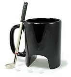 Golfer Becher mit Mini Putter