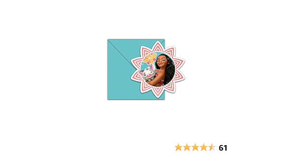 Procos Disney Cartes D Invitation Multicolore Unica Amazon Fr Cuisine Et Maison