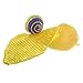 Museya Cute Snail Shaped Baby Infant Newborn Handmade Crochet Beanie Hat Clothes Baby Photograph Props (Yellow)