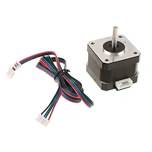 FLAWISH Nema 17 Stepper Motor Bipolar 1.8A 40Ncm/78oz.in 4 Leads for 3D Printer