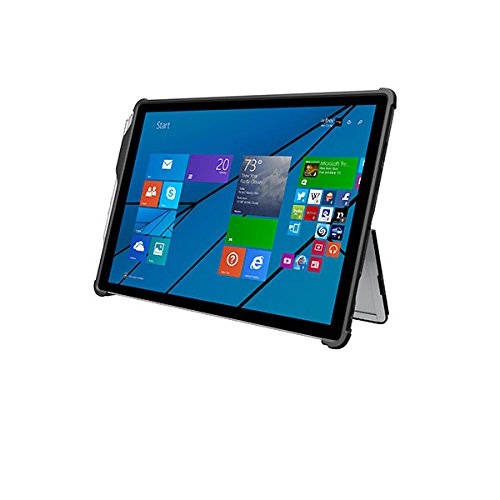 Incipio Feather [Hybrid] Schutzhülle Extrem Stabile Hülle mit Kickstand und Stifthalter für Microsoft Surface 3 – Schwarz - 3
