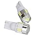 Produktbild Auto-Innenbeleuchtung, 2Pcs 5730 6-SMD T10 LED-Birnen-hohe Leistung für Auto-Rückfahrscheinwerfer-Ersatz- / Breiten-Licht, Xenon-Weiß