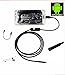 Produktbild Smartphone Android Endoskop 2m lang 7,5mm durchmesser endoscope camera Kamera 2mp wasserdicht Laptop und Android kompatibel mit OTG und UVC Funktion mit 6 fach LED Inspektionskamera Samsung S6 S7 Edge Huawei P8 LITE HTC ONE M9 A9 thematys®