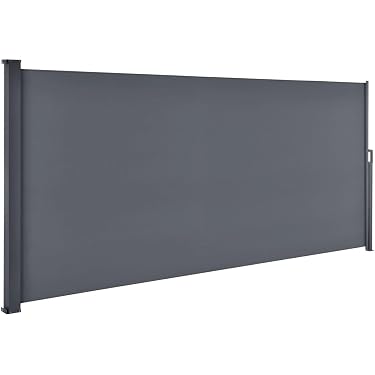 Prime Garden Sichtschutzmatte Aus Polyrattan – 90 X 300 Cm, UV-beständig, Für Balkon & Terrasse, Einfach Mit Kabelbindern Zu Montieren