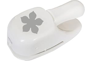 Artoz paper punch - card punch - "Flower", 50mm - punch hole punch for card making for vouchers, birthdays, Christmas, invitations, weddings, baptisms and much more
