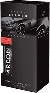 Areon Silver Perfume Car Air Freshener (50 ml) (50ml)