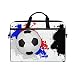 Produktbild Stilvolle Aktentasche Laptoptasche 15 Zoll mit Schultergurt für Männer und Frauen Fußball