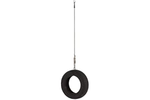 CHILDWOOD PLAY Vertical Tyre swing ideal for climbing frame or DIY tree swing Rope and tyre included.