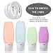 FAMILIFE Travel Bottle Set of 4, TSA Approved, BPA Free, Leak Proof, Food Grade Silicone