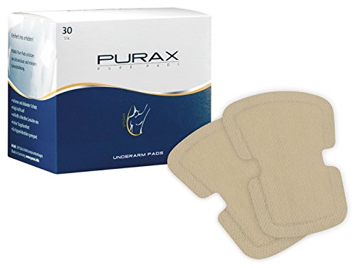 PURAX Pure Pads absorbentes Producto  antitranspirante 30 unidades color marrón