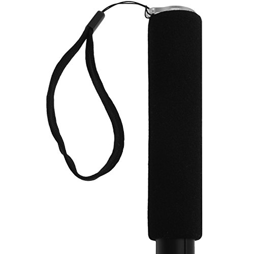 iGadgitz-Black-Extendable-Telescopic-Self-portrait-Selfie-Stick-Handheld-Monopod-Tripod-Manfrotto-for-Panasonic-DMC-GM1-GM5-SZ10-LF1-DMC-FT5-FT30-Digital-Camera-Compact