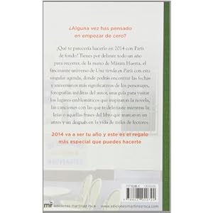 Agenda 2014 Mi tienda en París