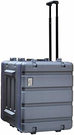 NJS 8U ABS Rack Case with Wheels