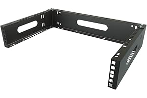 Stalflex Wall Mount Network Rack 19 inch 2U/4U 330mm - Fold Out Server Rack Made of Steel - Network Equipment Rack & Cabinet - compatible with Rack network equipment