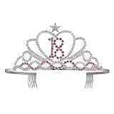Con diseño de peines para mantener la tiara en su lugar todo el día.