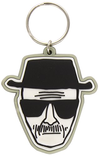 Preisvergleich Produktbild Breaking Bad Heisenberg Rubber Keychain Schlüsselanhänger