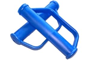 GPE 2X Ersatzgriff Sackkarrengriff Griff Sackkarre Schubkarre Karre - 25mm BLAU