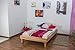 Produktbild Bett Kernbuche massiv 120 x 200 cm geölt