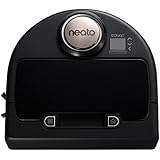 Neato Robotics Botvac Connected - Robot aspirador WiFi, perfecto para hogares con mascotas, color negro y gris metalizado