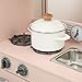 Teamson Kids Childrens Wooden Large Vintage Pink 1 Piece Wooden Pretend Role Play Kitchen Toy TD-11414C
