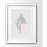 Geometrischer Kunstdruck ungerahmt Dots