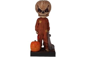 Royal Bobbles Trick 'R Treat Sam Unmasked Bobblehead, Premium Polyresin Lifelike Figure, Unique Serial Number, Exquisite Detail