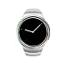 Produktbild Smart Watch Schutzfolie Bluetooth Uhr für Frauen Jungs Bluetooth Musik Spieler Handy-Uhr smartwatch 240 * 240pixel, 26 Million Farben Entschließung - Männer Damen Mädchen Smartphones Handy [ Silber ] KWM-J18